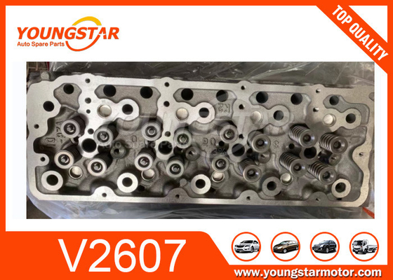 কাস্টিং আয়রন সম্পূর্ণ সিলিন্ডার হেড Assy জন্য KUBOTA V2607 V2607T V2607 EGR TYPE
