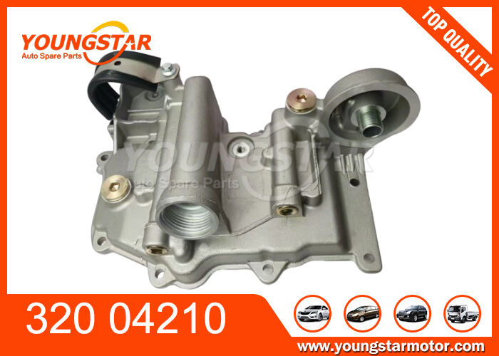 জেসিবি খননকারীর ইঞ্জিন 3CX এর জন্য অয়েল কুলার কভার 320 04210, 6D125 ইঞ্জিন মডেল এবং 60000 কিলোমিটার গ্যারান্টি সহ