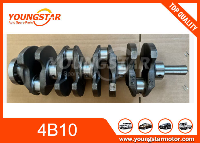 মিটসুবিশি 4B10 4B11 4B12 এর জন্য কাঠামোগত ইস্পাত ইঞ্জিন ক্র্যাঙ্কশ্যাফ্ট 60000 KMS গ্যারান্টি এবং OEM 1100A232 সহ