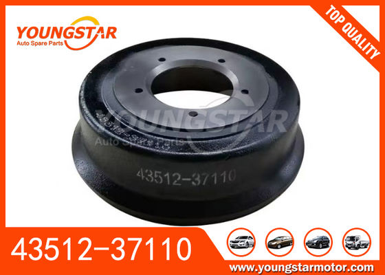 TOYOTA 14B এবং HINO 300-SERIES 2 Generation-5 8.5T এর জন্য ব্রেক ড্রাম 43512-37110 OEM ফিটিং সহ
