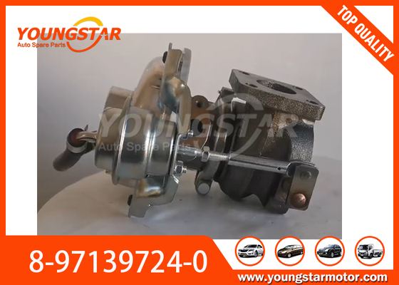 ISUZU 4JB1T ইঞ্জিন OEM প্রতিস্থাপন 8-97139724-0 1118010-44 এর জন্য ইস্পাত উপাদান টার্বোচার্জার