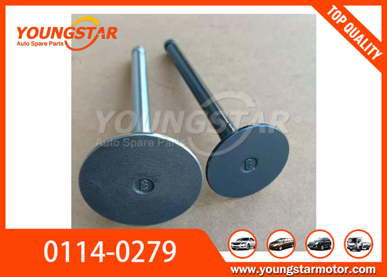 ISUZU 6BG1 6BD1 এর জন্য পরিধান-প্রতিরোধী ইঞ্জিন ভালভ OEM 0114-0279 স্বয়ংচালিত ইঞ্জিন ভালভ