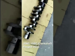 SK350-8 এক্সকাভেটর পার্টস HINO J08E J08C অ্যালয় স্টিল ক্র্যাঙ্কশ্যাফ্ট 13411-2241