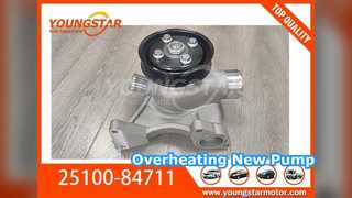 Hyundai D6AC D6CB ওয়াটার পাম্প 25100-84711